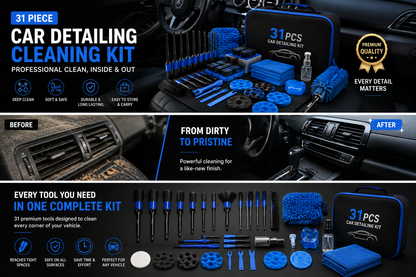 31 Piece Car Detailing Kit